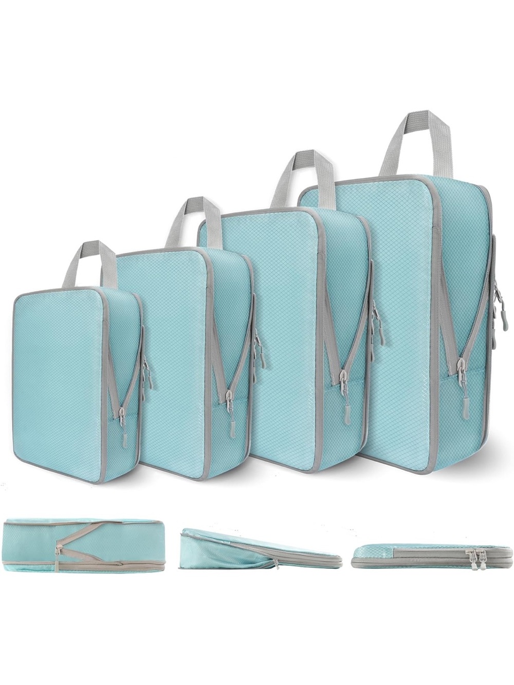 Travel Packing Cube Compression Set 4pc